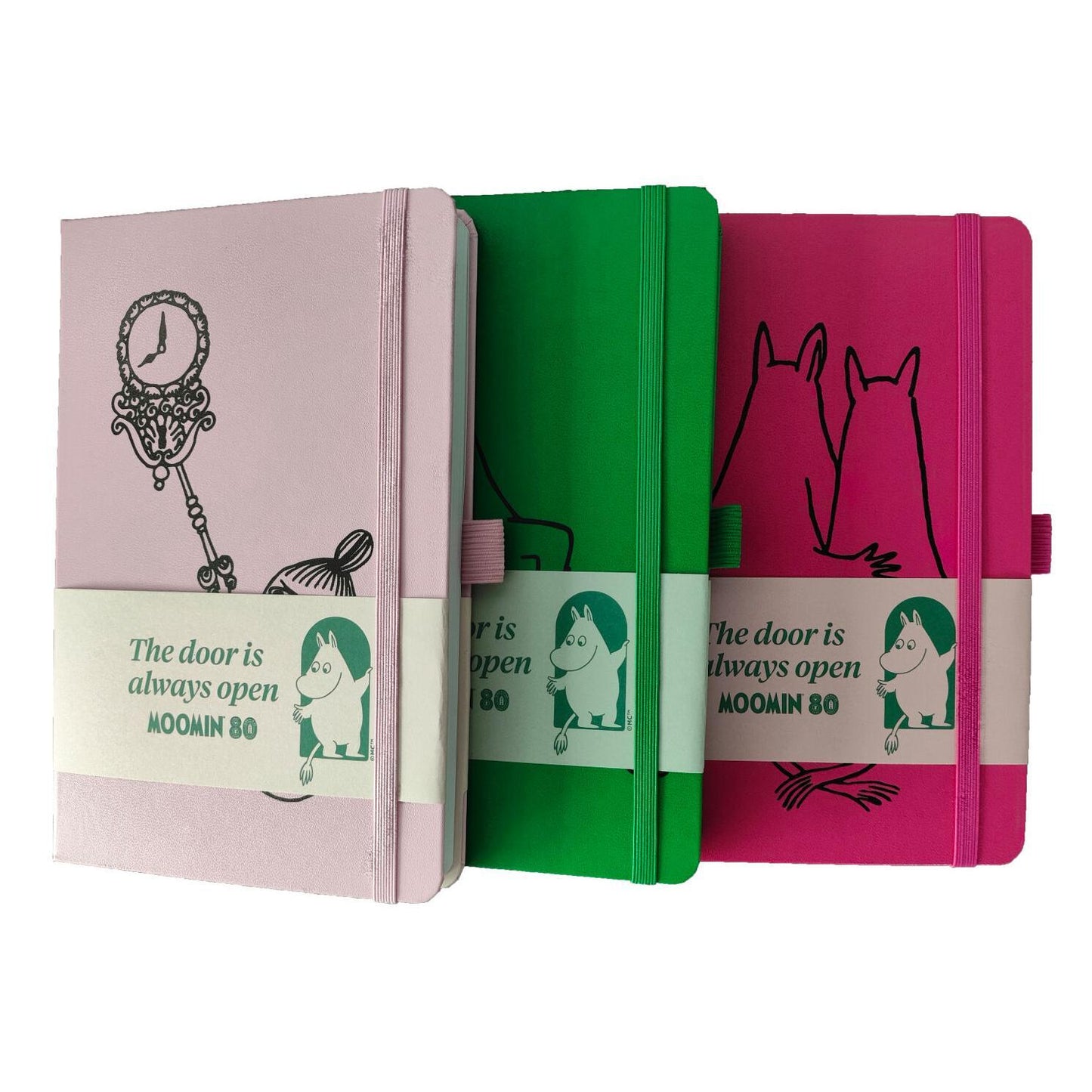 Muistikirja Moomin80 Premium A5 Muumit