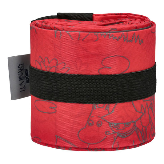 Kassi Luminary-Moomin taiteltava heijastava punainen