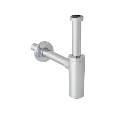 PULLOVESILUKKO GEBERIT 1 1/4x40mm SEINÄ KROMI 6589014 | 6589014 | 4025416706342 | Geberit | Kotikauppa