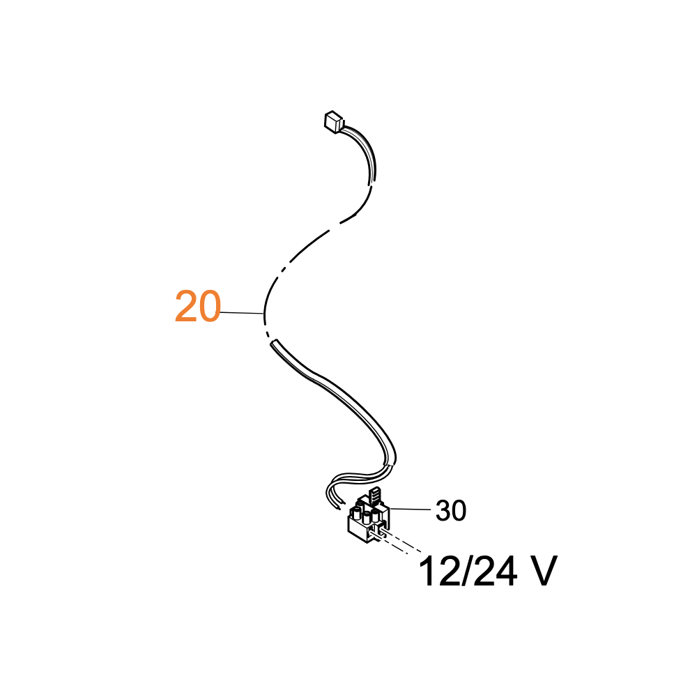 Virtajohto 12/24V Truma iNET Box-47000-00003-Kotikauppa