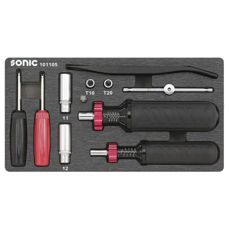 Sonic rengaspaineen valvontasarja BMCS:ssä, 11 kpl.