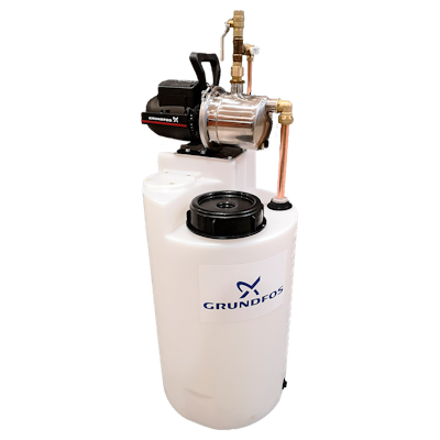 TÄYTTÖPUMPPAAMO GRUNDFOS GTP 100/5 SÄHKÖPUMPULLA JP4-47 4965357 | 4965357 | 5711499700375 | GRUNDFOS