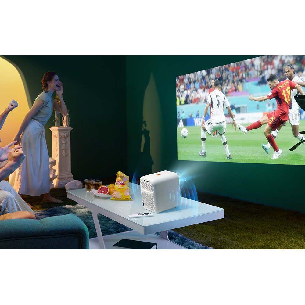 Wanbo Mozart 1 valkoinen projektori