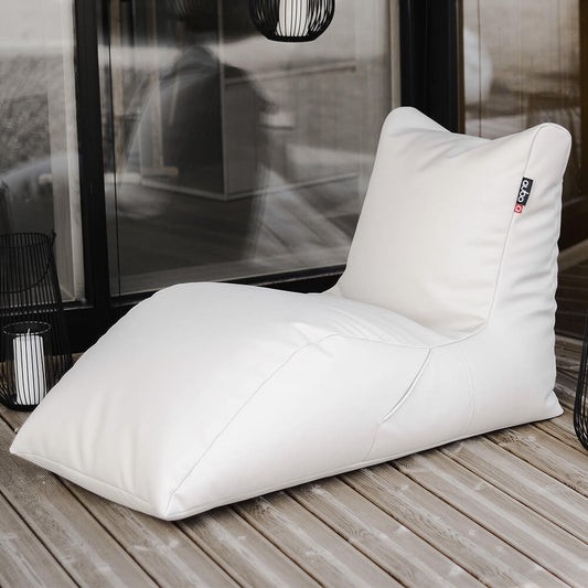 Säkkituoli Qubo™ Lounger Pebble POP FIT