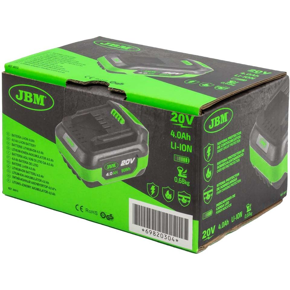 JBM akku 20v / 4.0ah