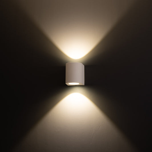 LED Seinävalaisin DIVA, 2x5W, 3000K, ylös-alas, valkoinen