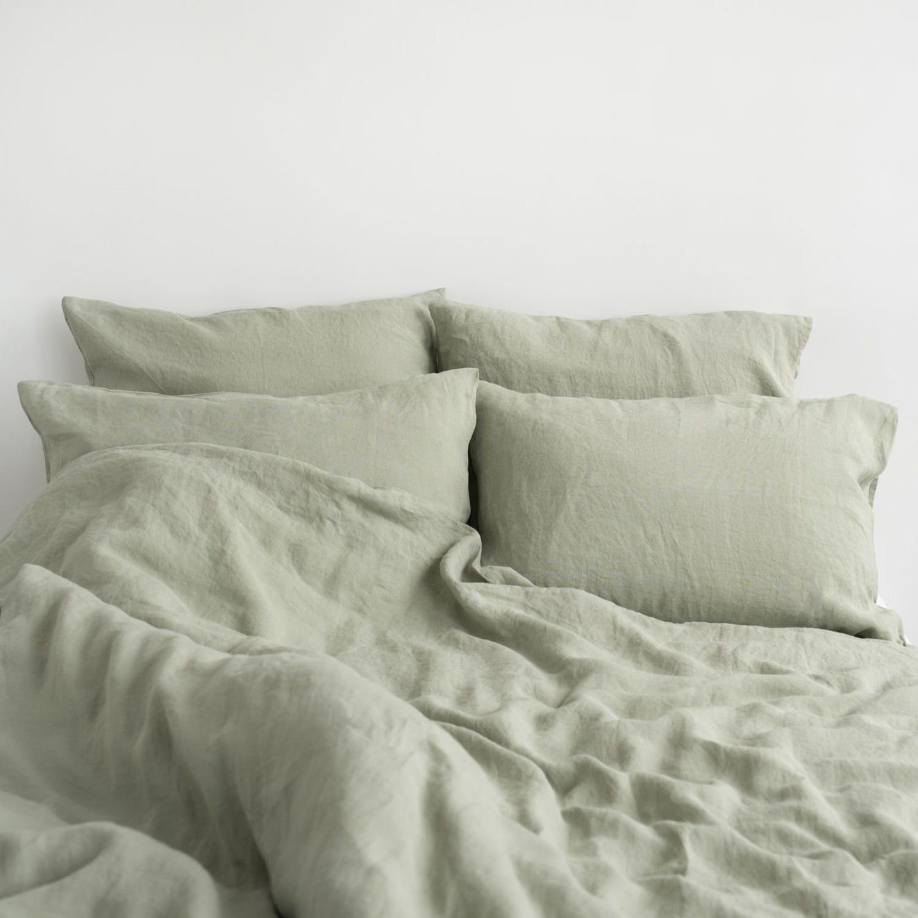 Pellava pussilakanasetti - Sage (Parivuode) - Linen Tales