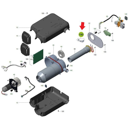 Truma injektori VarioHeat Eco, Comfort 01/2017-