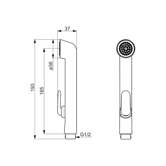 KÄSISUIHKU ORAS 242050 BIDETTA KROMI