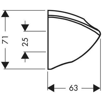 RIPUSTIN HANSGROHE 27521000 PORTER'C
