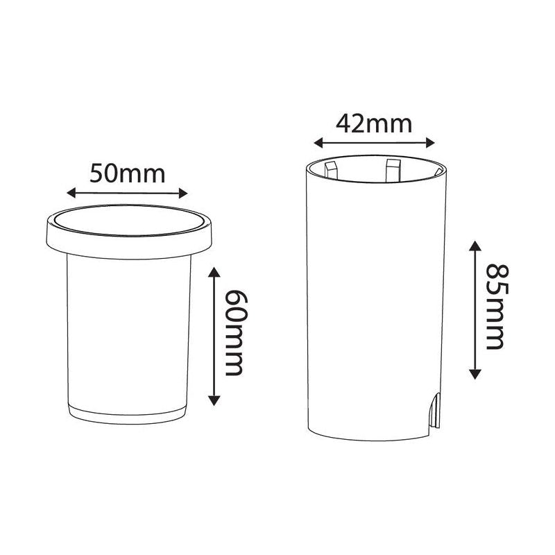 Terassivalaisin PRIMA 360°, 2W High Power 24V DC himmennettävä