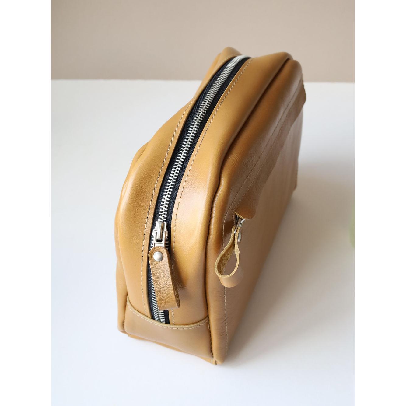 DOUGLAS Toiletry Bag - Mustard