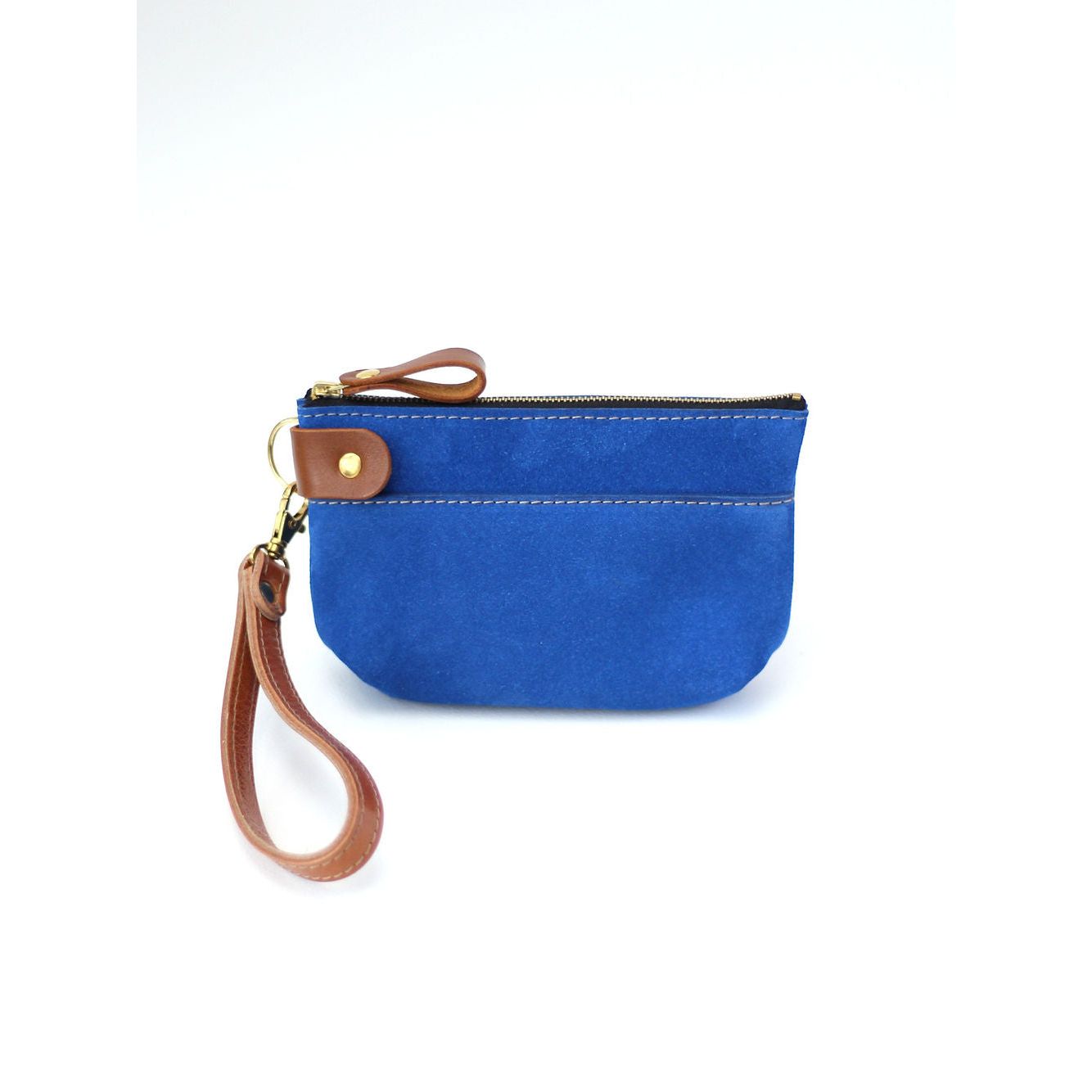 POUCH Wallet - Blue Suede