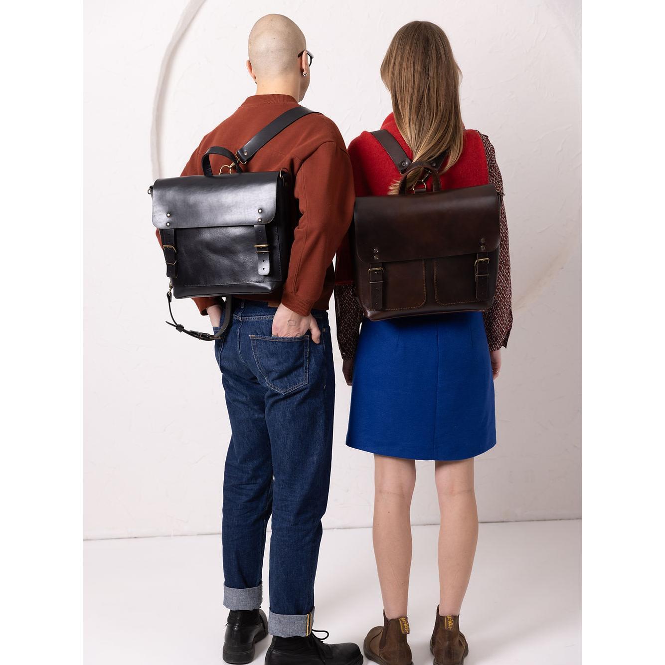 BENJAMIN Backpack - Dark Chocolate