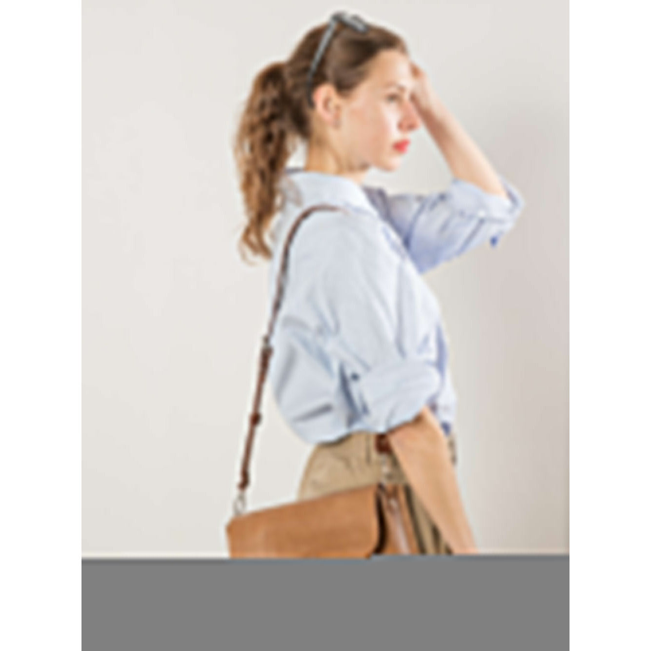 ASTORIA handbag - Camel Brown