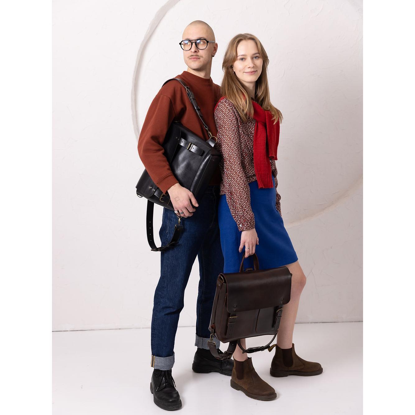 BENJAMIN Backpack - Dark Chocolate