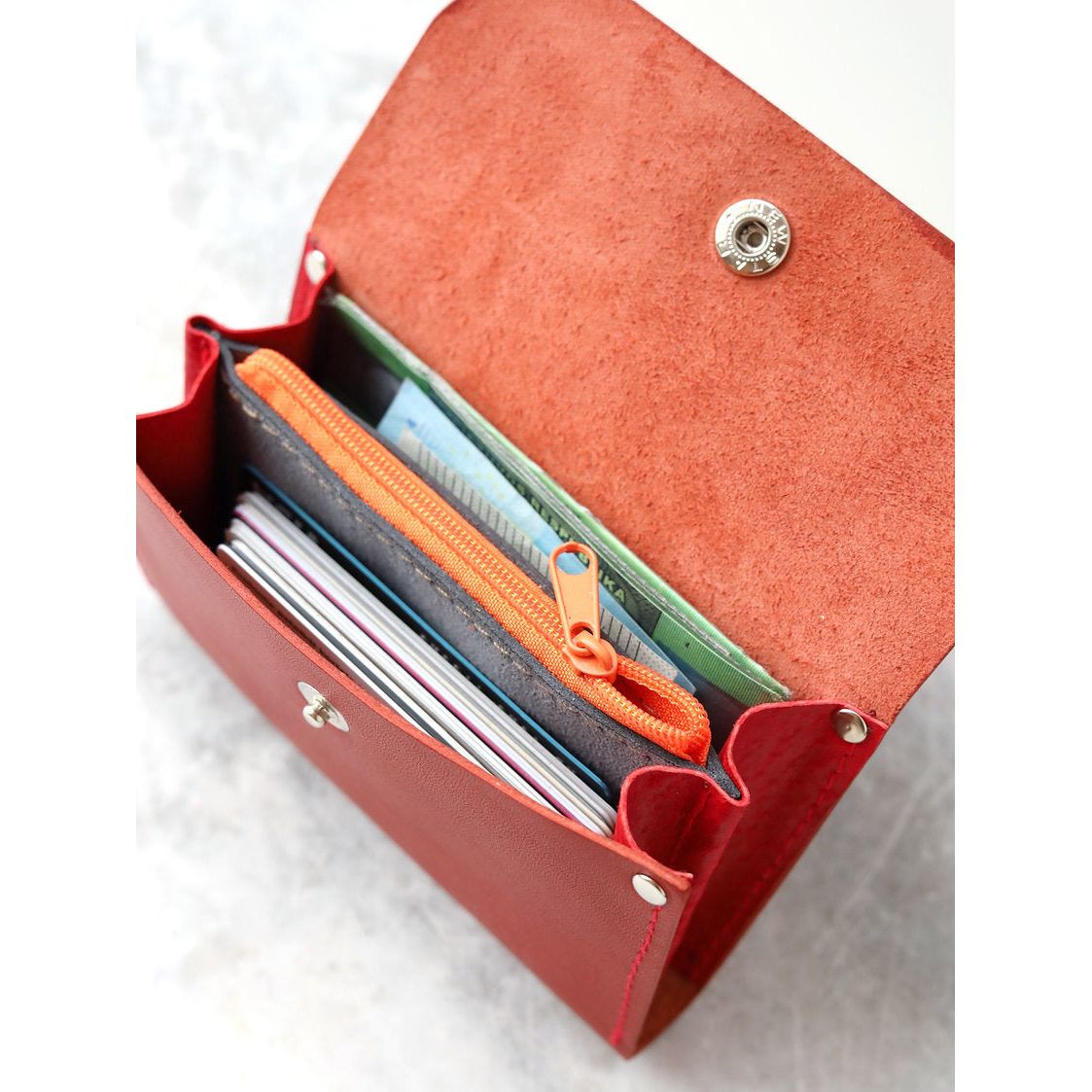 FRIDAY Wallet - Faded Red