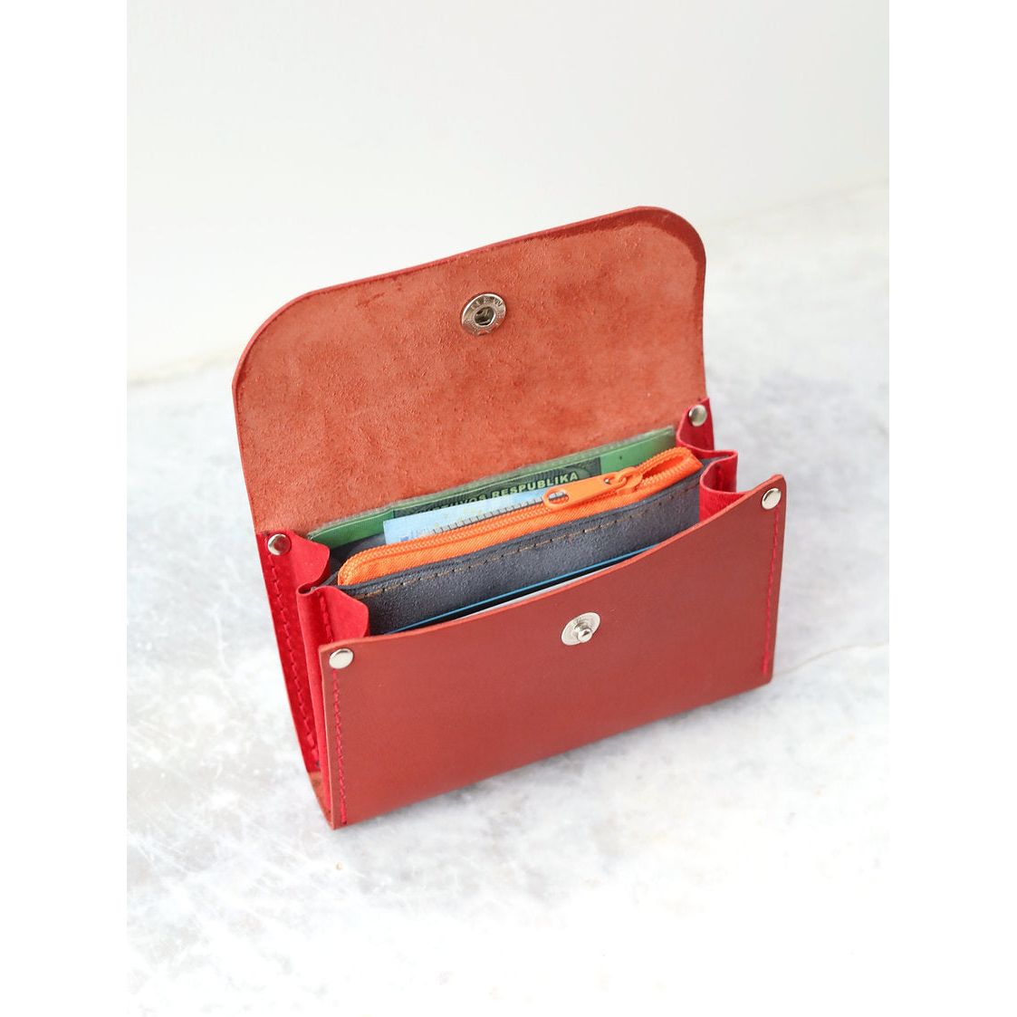 FRIDAY Wallet - Faded Red