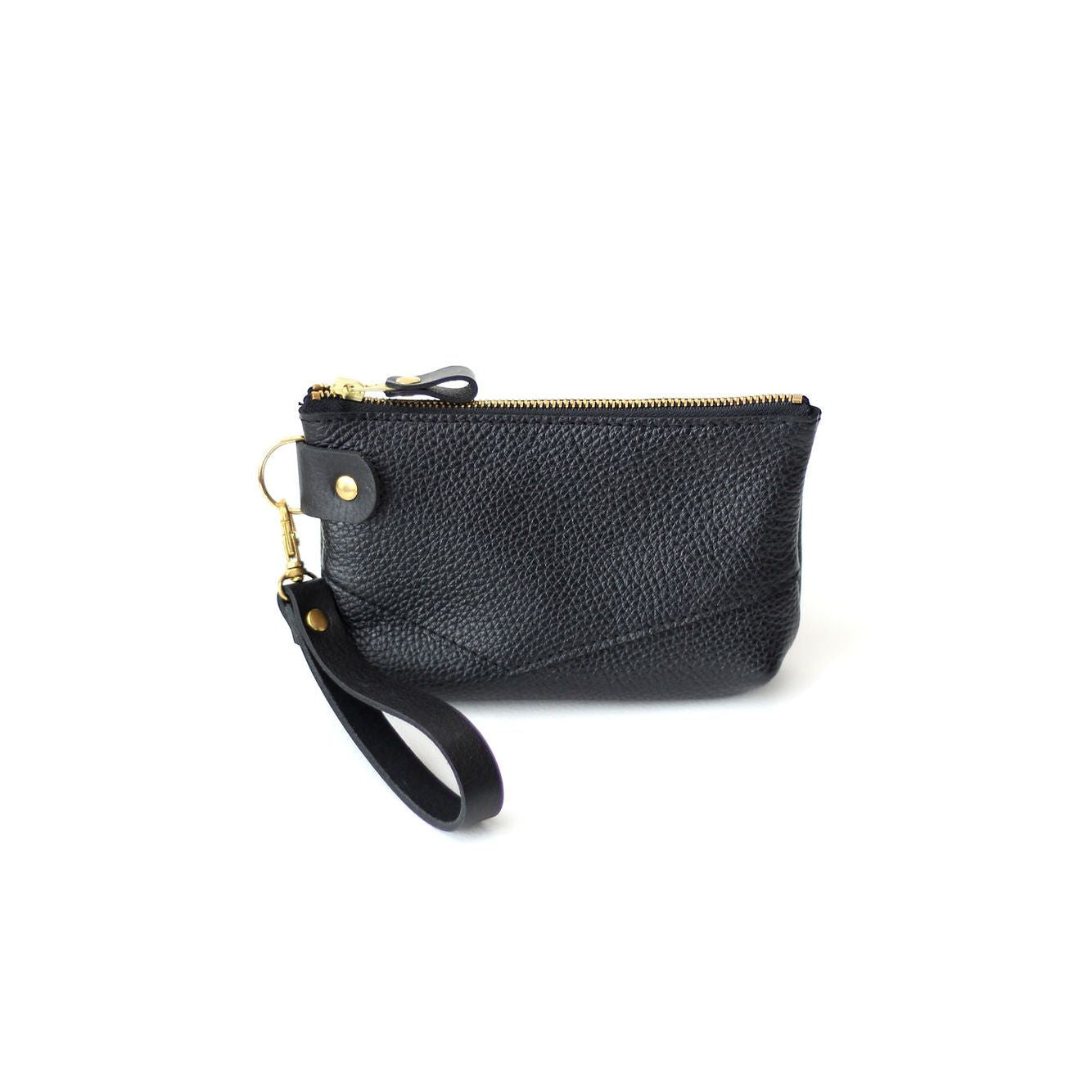 POUCH Wallet - Black with Golden details