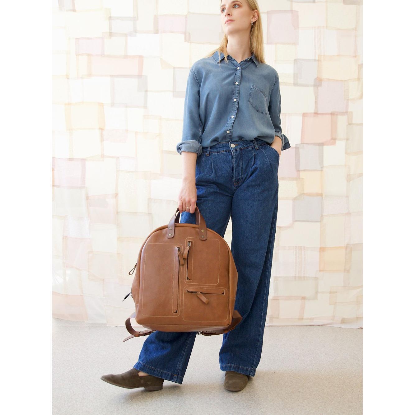 GORDON Backpack - Capuccino