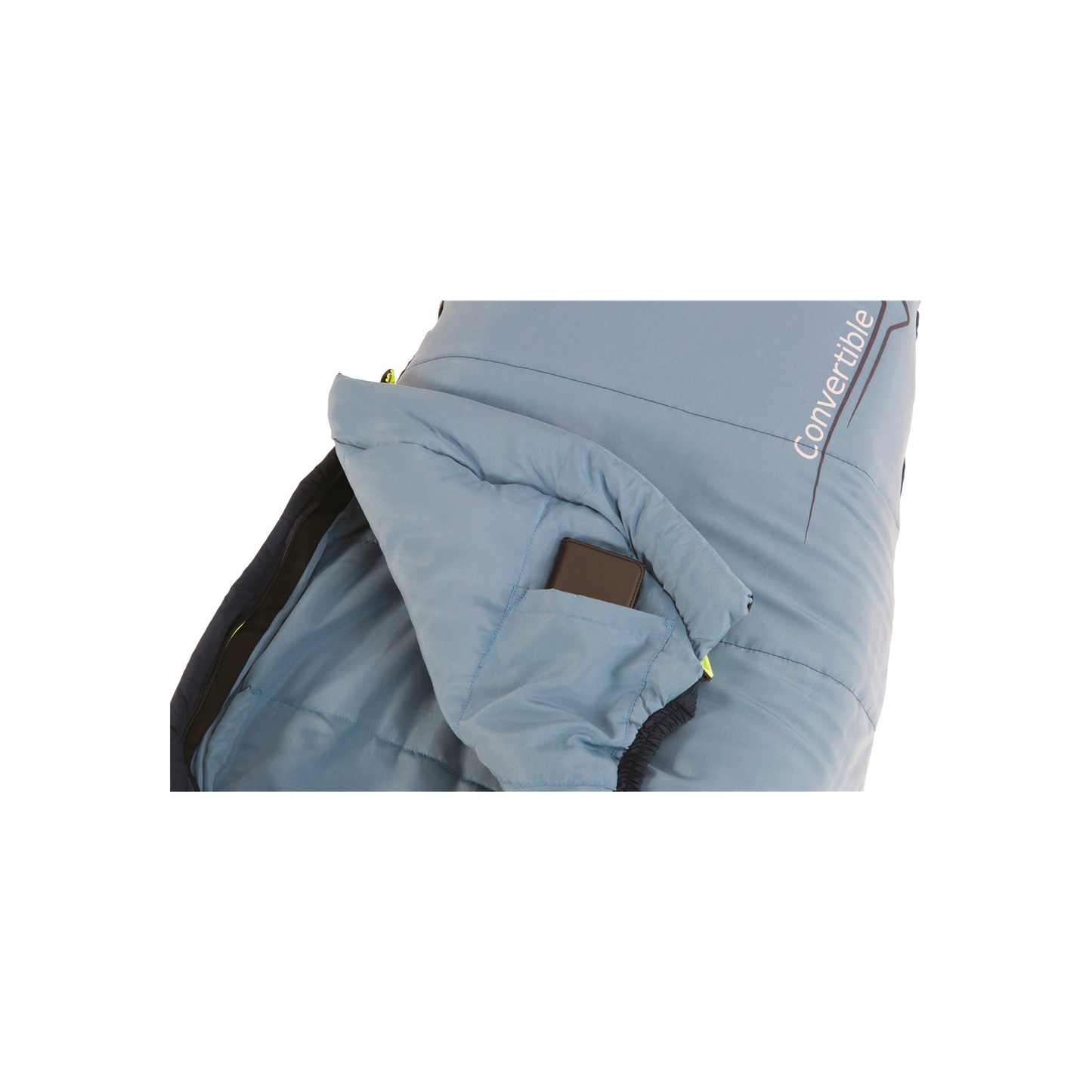 Outwell Convertible Junior -makuupussi, tummansininen