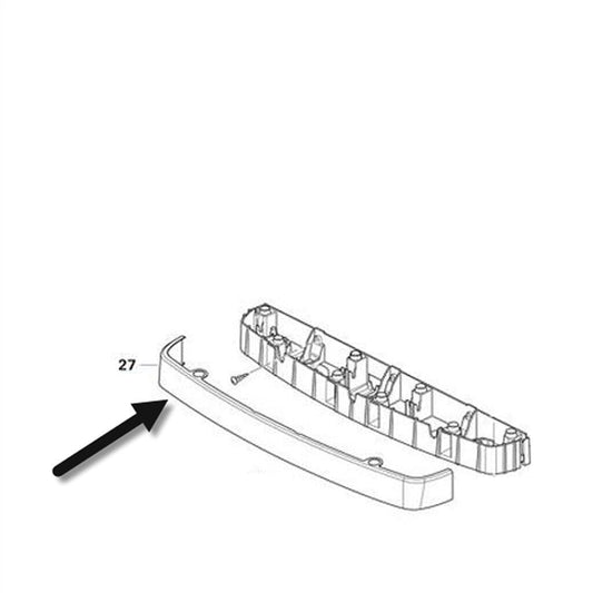 Suojus S 3004:lle, titaaninharmaa