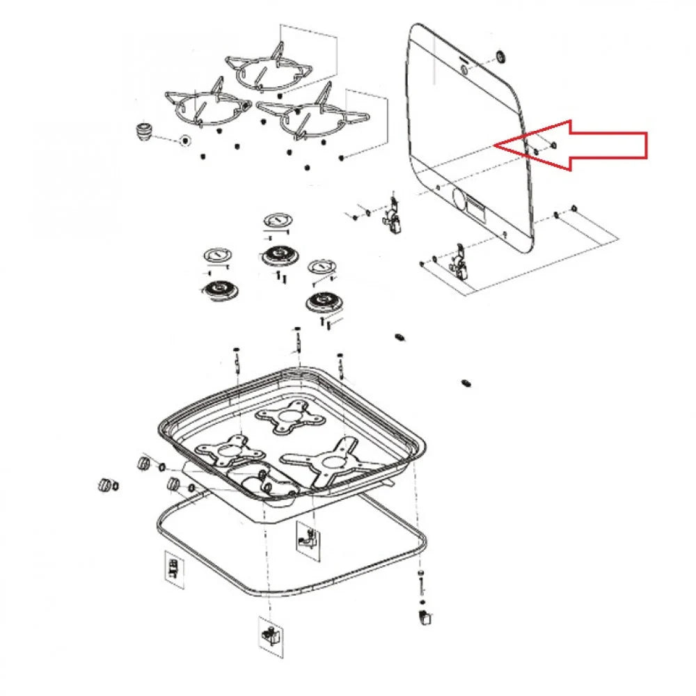 Lieden lasi Dometic CE99xx / PICE99xx | 105313590 | 7332464339895 | Kotikauppa | Dometic