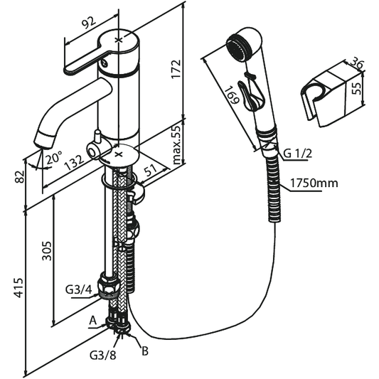 PESUALLASHANA DAMIXA 74039.61 SILHOUET BIDE PKV MUSTA