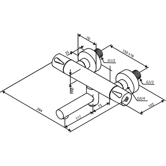 AMME-/SUIHKUHANA DAMIXA 74510.0035 SILHOUET KROMI