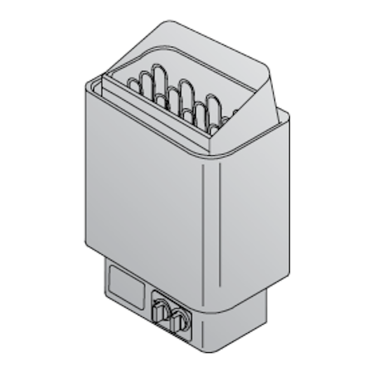 SEINÄKIUAS HARVIA SÄHKÄRI 80 MUSTA