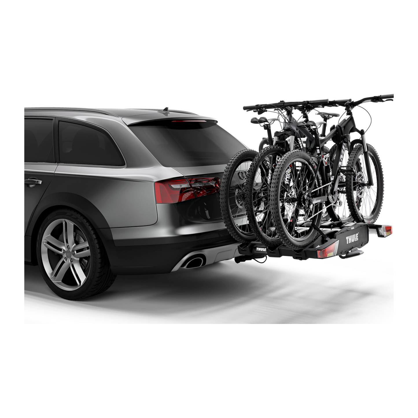 Thule EasyFold XT 3 -pyöräteline kolmelle pyörälle