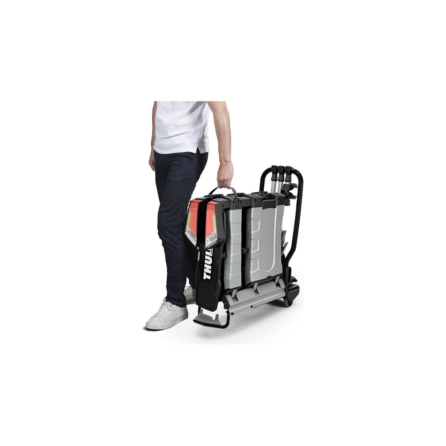Thule EasyFold XT 3 -pyöräteline kolmelle pyörälle