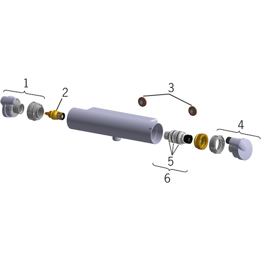SUIHKUHANA ORAS 7160 1/2 OPTIMA TERMOSTAATTI (6318040)