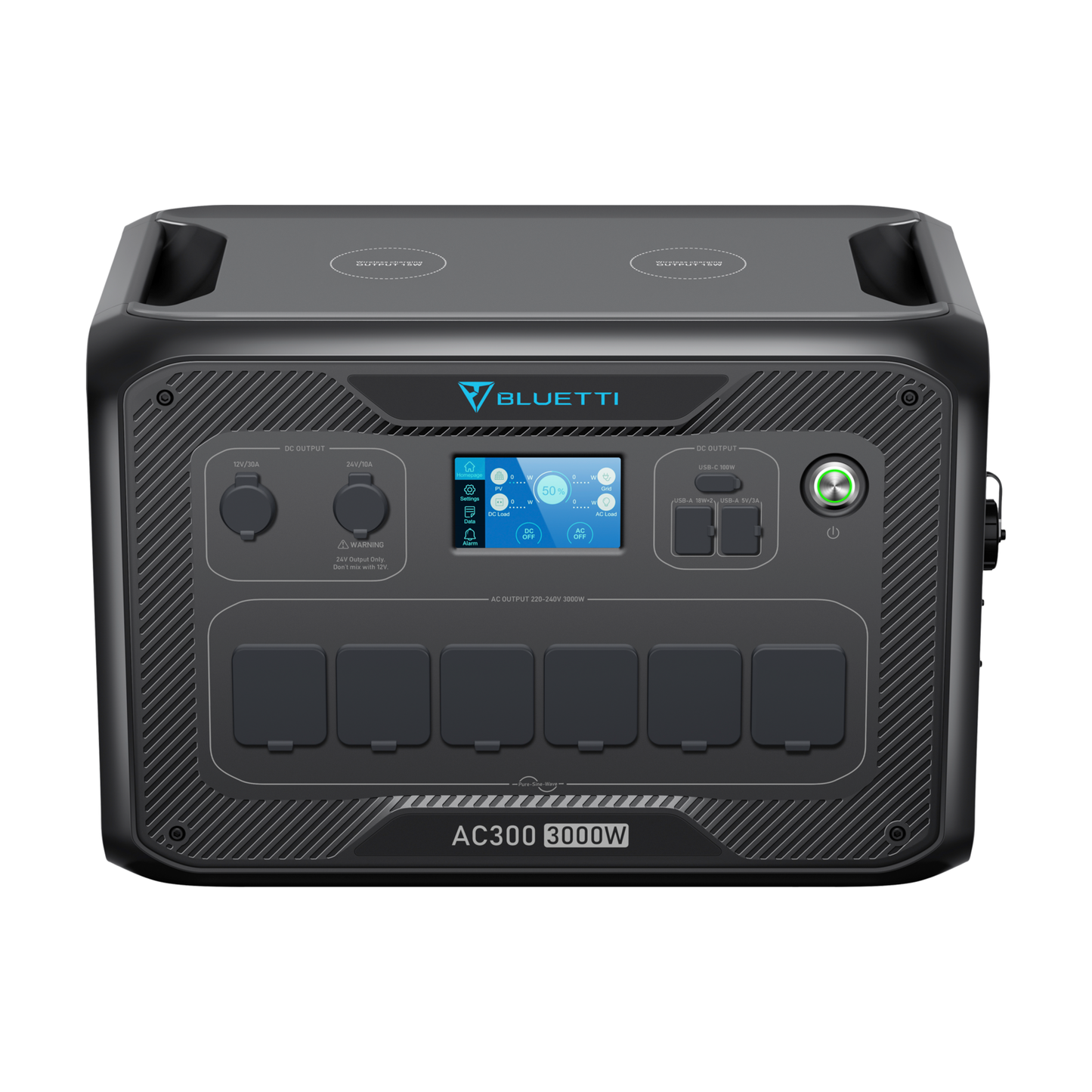 BLUETTI invertteri AC300 puhdas siniaaltojännite 3000 W