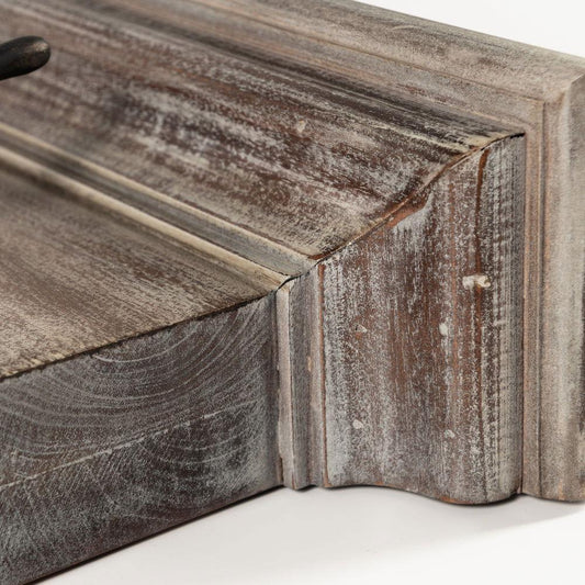 8 Koukku naulakko ruskea (Halifax) - Kotikauppa