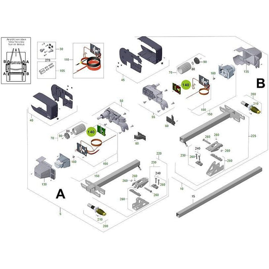 Truma Moottorin piirilevy XT/XT L/XT2/XT4