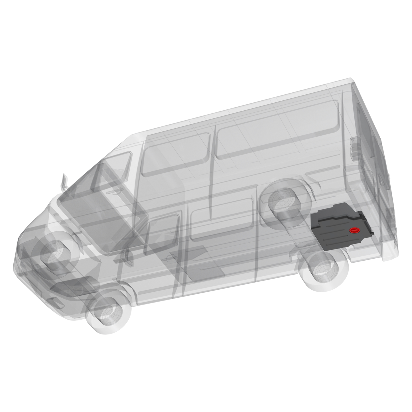 Aplast harmaavesisäiliö Ford Transit 90 litraa