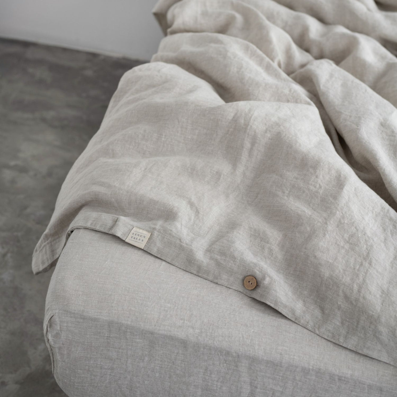 Pellava pussilakanasetti - Melange (Parivuode) - Linen Tales