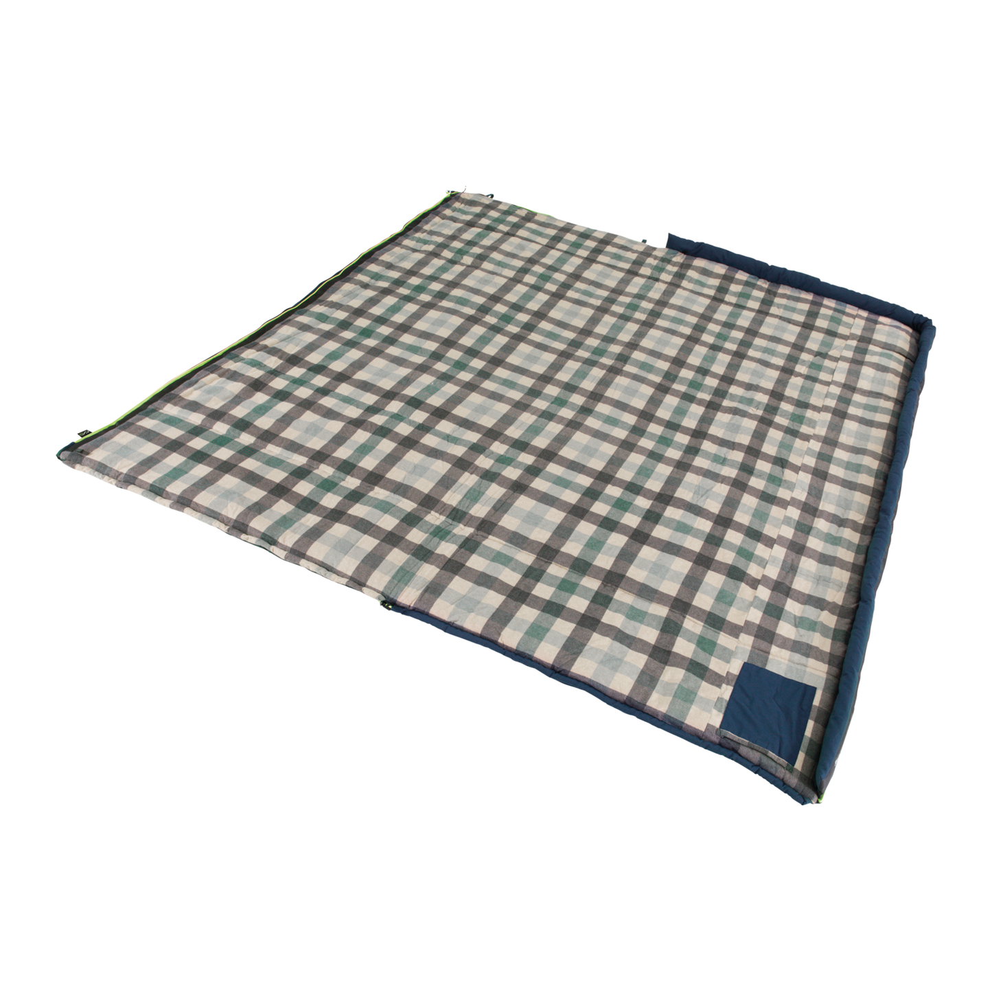 Outwell Camper Lux -peittomakuupussi 235 cm, vetoketju vasemmalla
