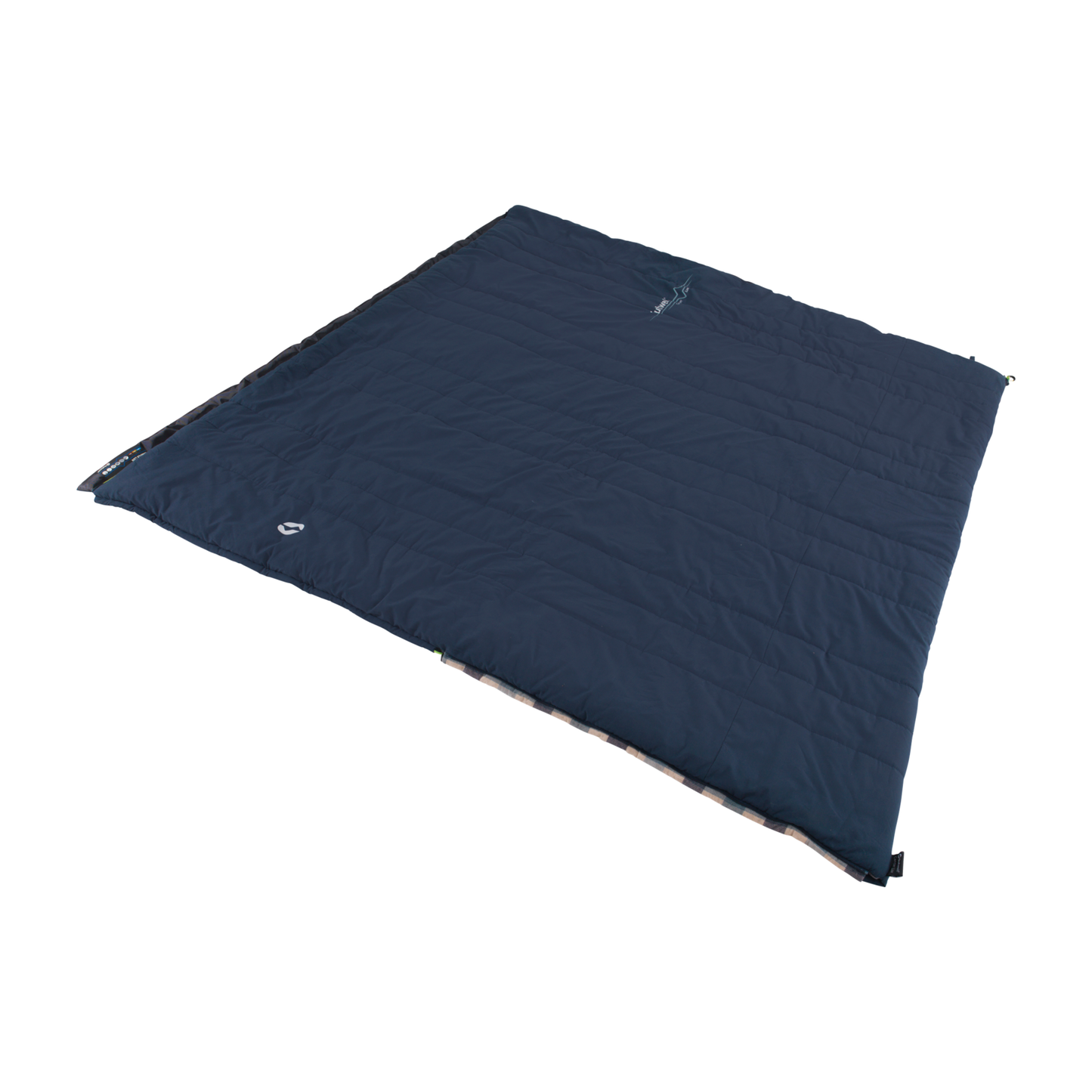 Outwell Camper Lux -peittomakuupussi 235 cm, vetoketju vasemmalla