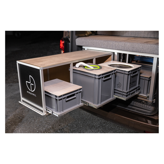 Easygoinc. Vanlife-moduuli SPORT VW T4 Transporter