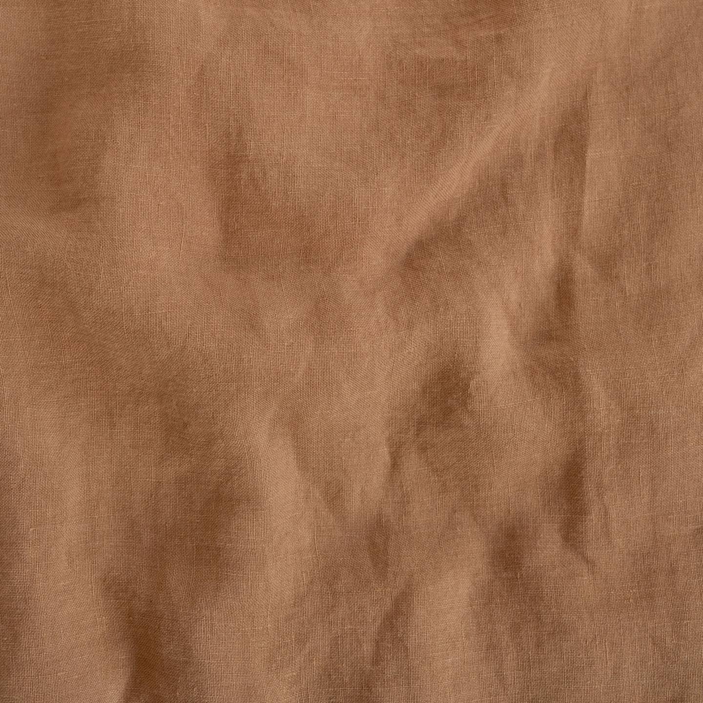 Pellavalakana Kivipesty Camel (230x270 cm) - Linen Tales