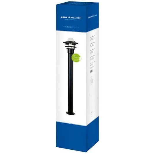 KÄPYLÄ BOLLARD PIHAPIIRIVAL IP44 E27 GLC BK H1100