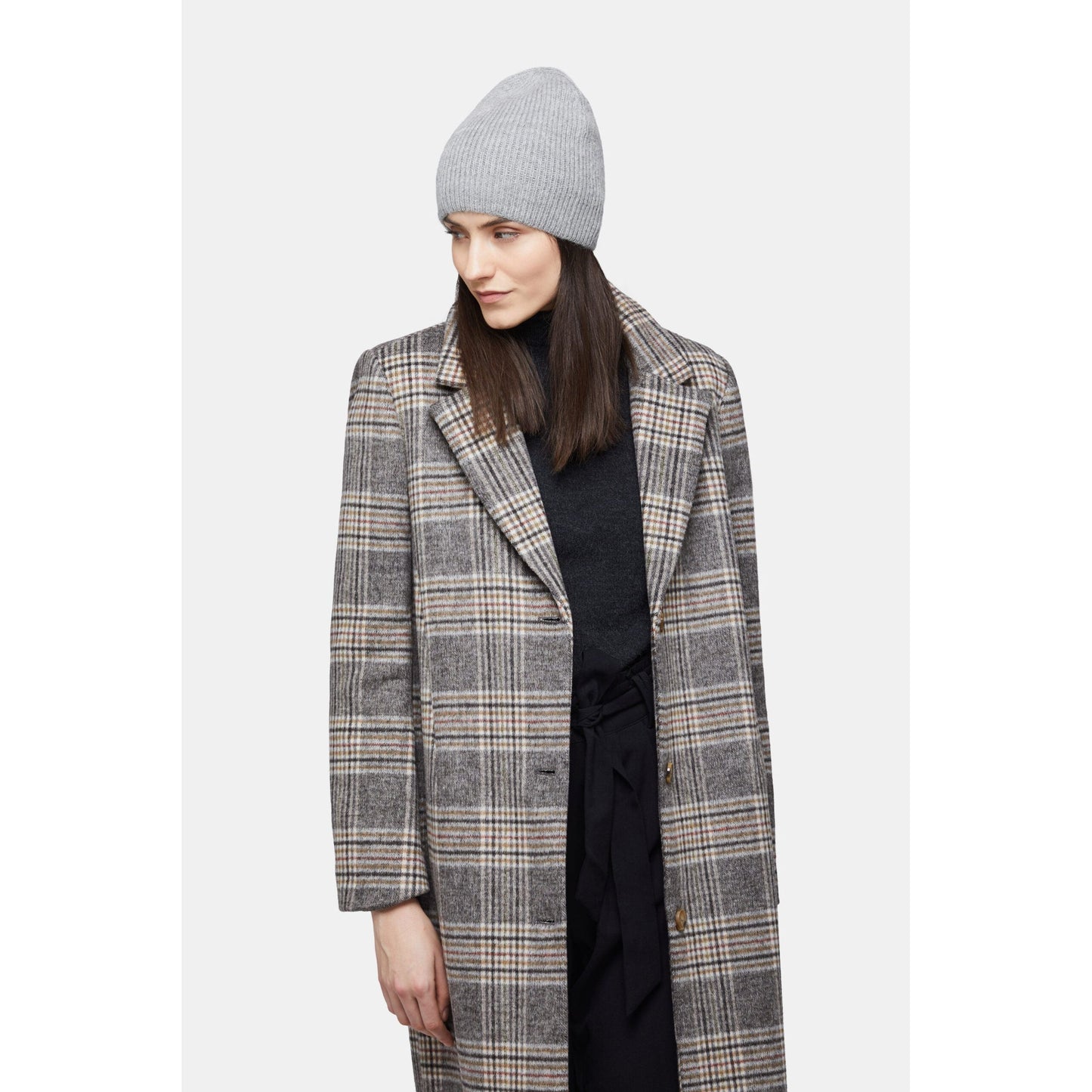 Natural Baby Alpaca Wool Fisherman's Rib Beanie