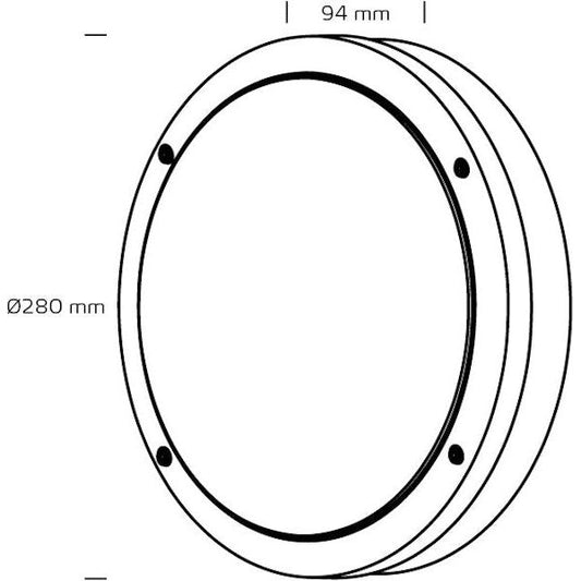 SEINÄVALAISIN ULKO PAOLA IP54 2X18W230VAC BL E27 GR