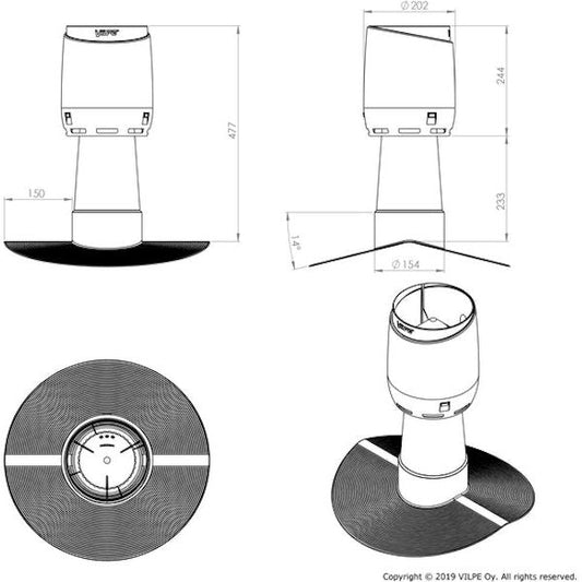 ALIPAINETUULETIN VILPE FLOW ALIPAI 110 HARJA 14 KOOTTUNA