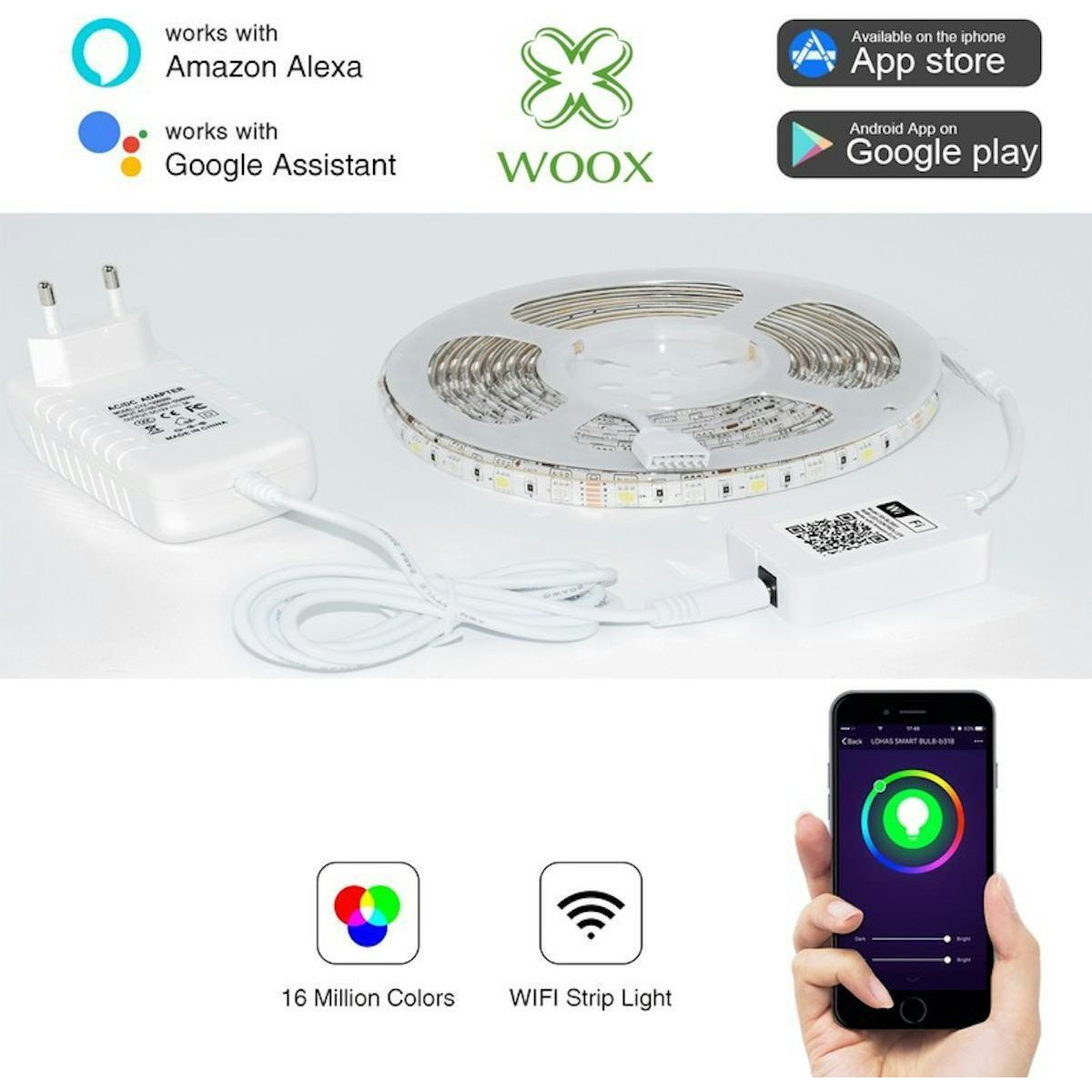 VALOPROFIILI/-NAUHA WIFI LED-NAUHA 5M RGB+WW