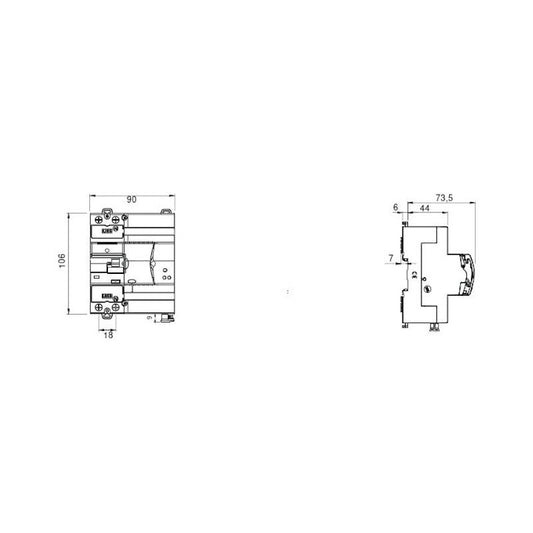 VIKAVIRTASUOJAKYTKIN GW90901N 30MA/2X25A