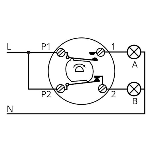 AJASTIN INTRO 30M/2x16A VK IP44 PP VALKOINEN