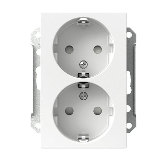 Pistorasia 2-osainen UKJ 2X valkoinen Exxact-3606480203985